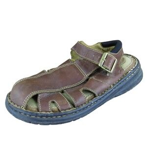 Earth Men's Simon Fisherman Brown Leather Size 11 Medium  Used 2025